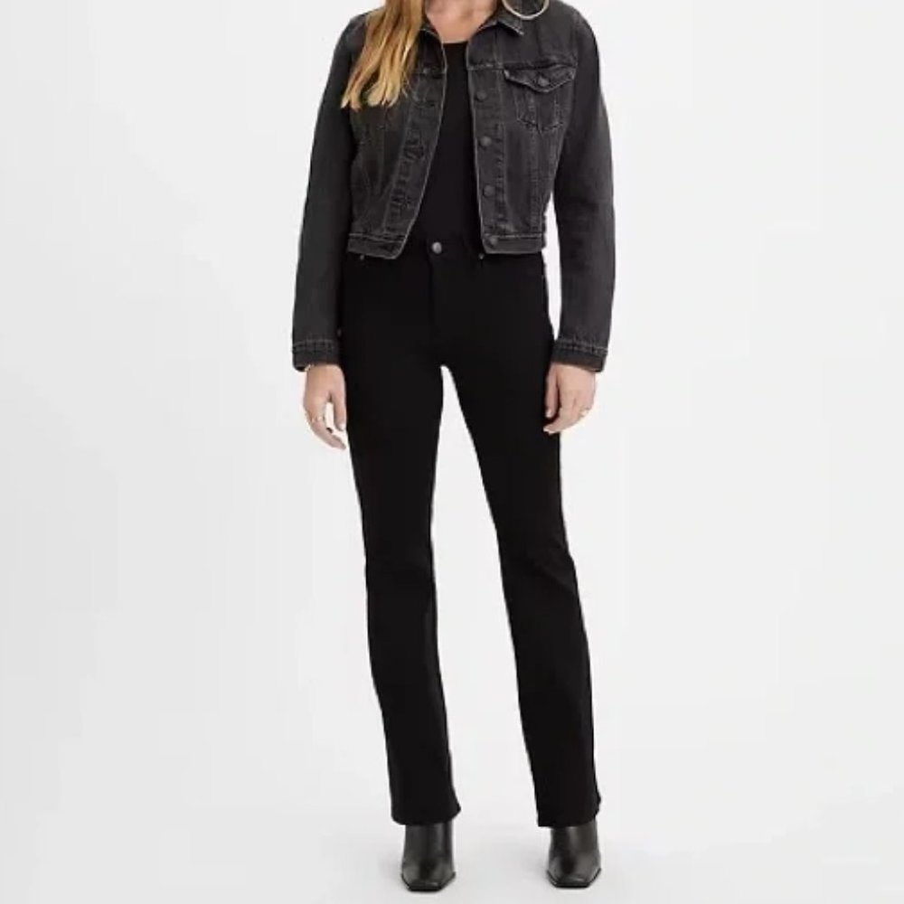 Women’s Levi’s 725 High-Rise Boot-Size 27 like NEW - Black